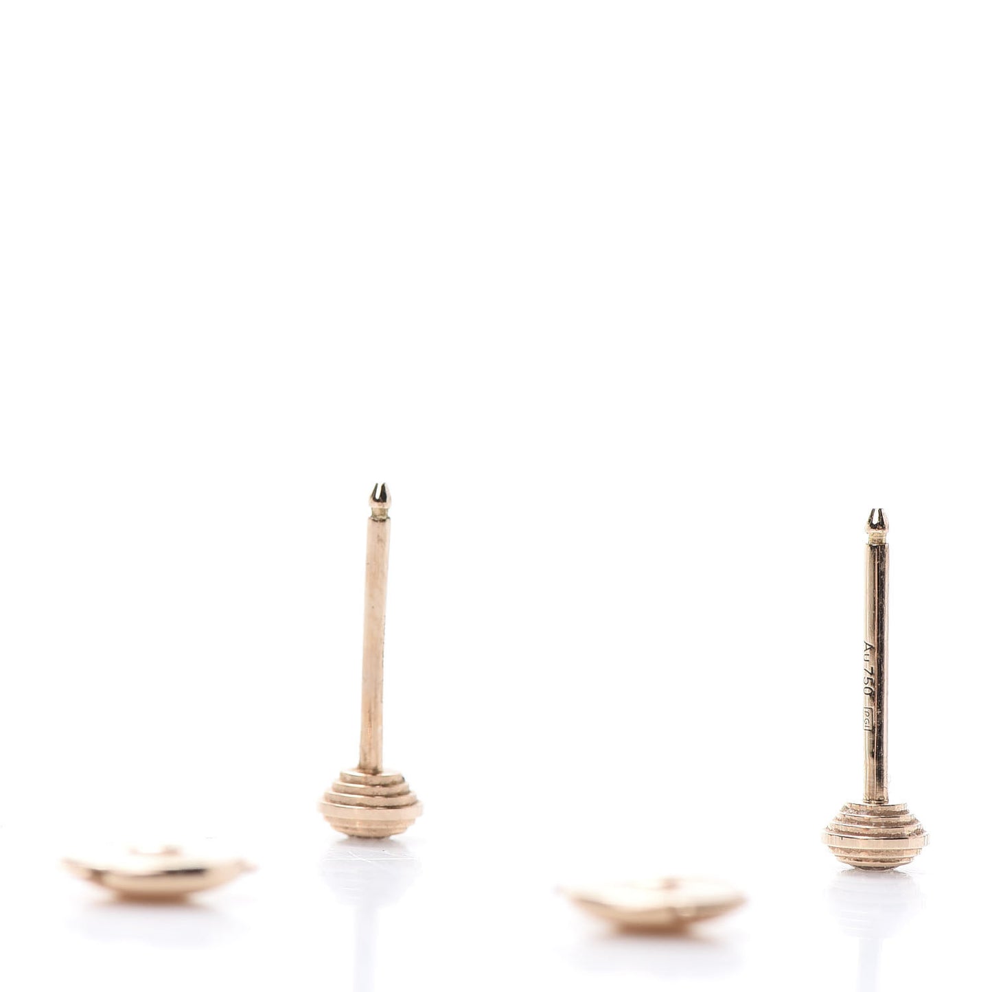 18K Pink Gold Diamond XS D'Amour Earrings
