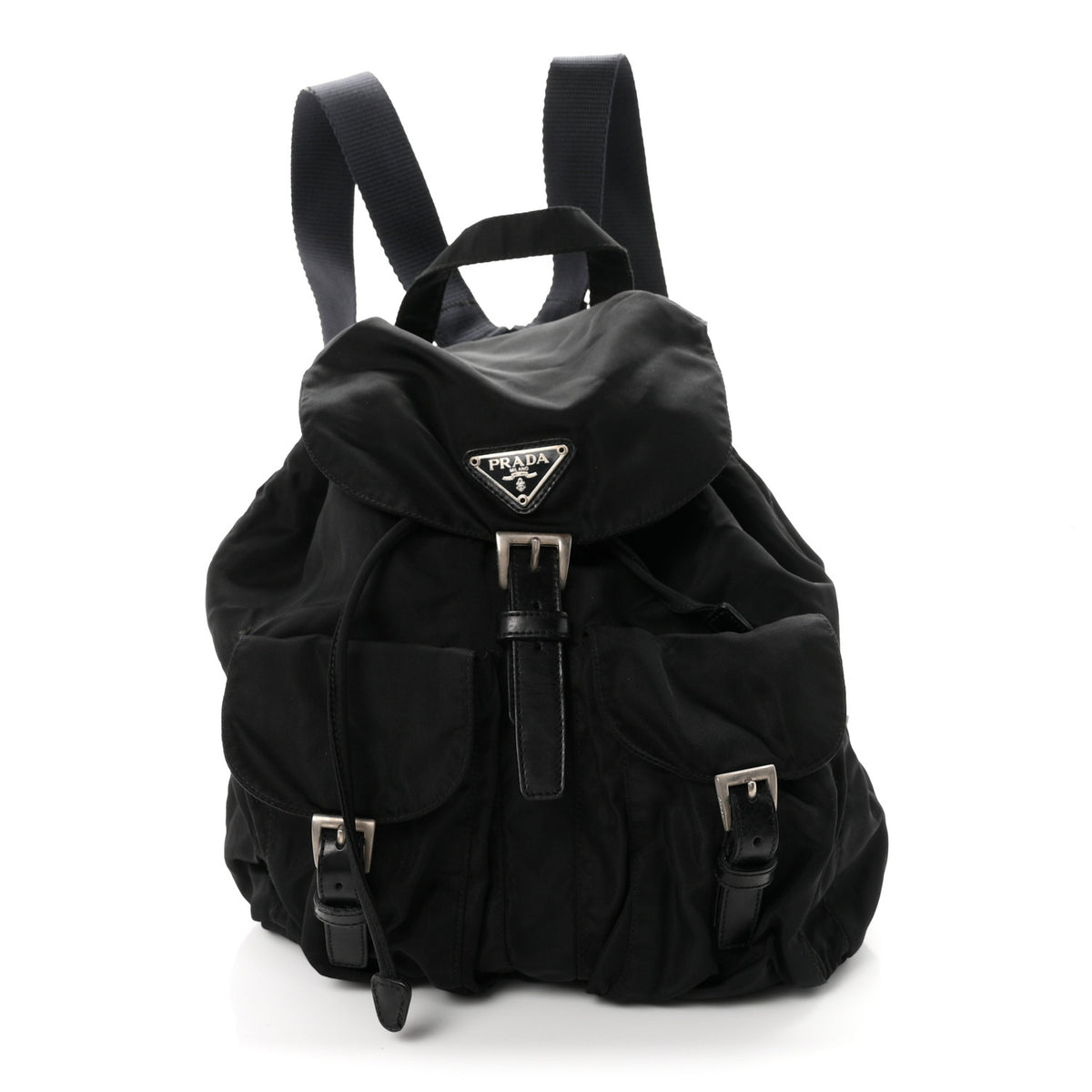 Prada Nylon Vela Small Backpack Black 1 of 18