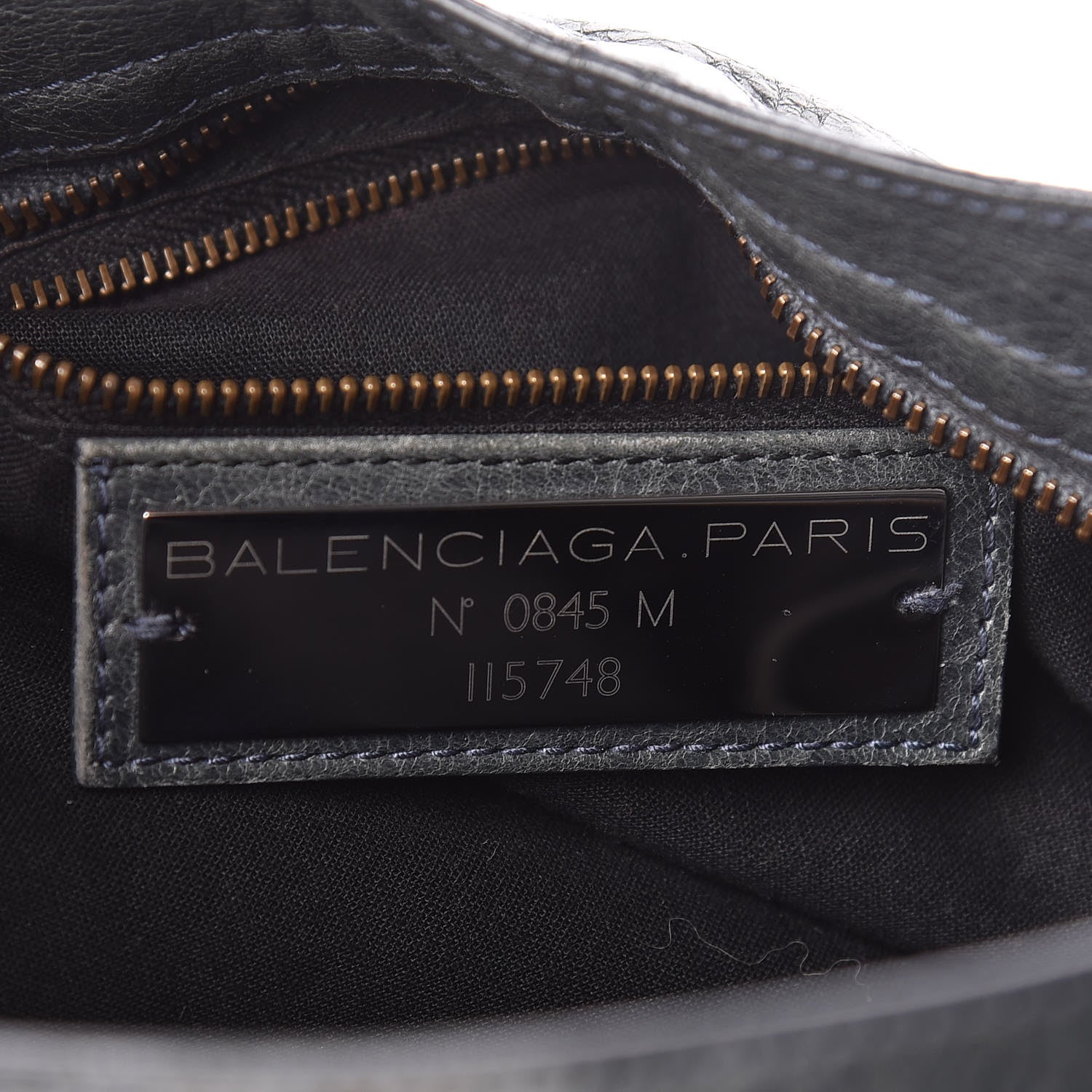 Balenciaga Agneau Classic Hardware City Anthracite 6 of 28
