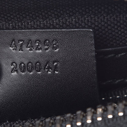 Gucci Soft GG Supreme Monogram Web Belt Bag Black Grey 7 of 7
