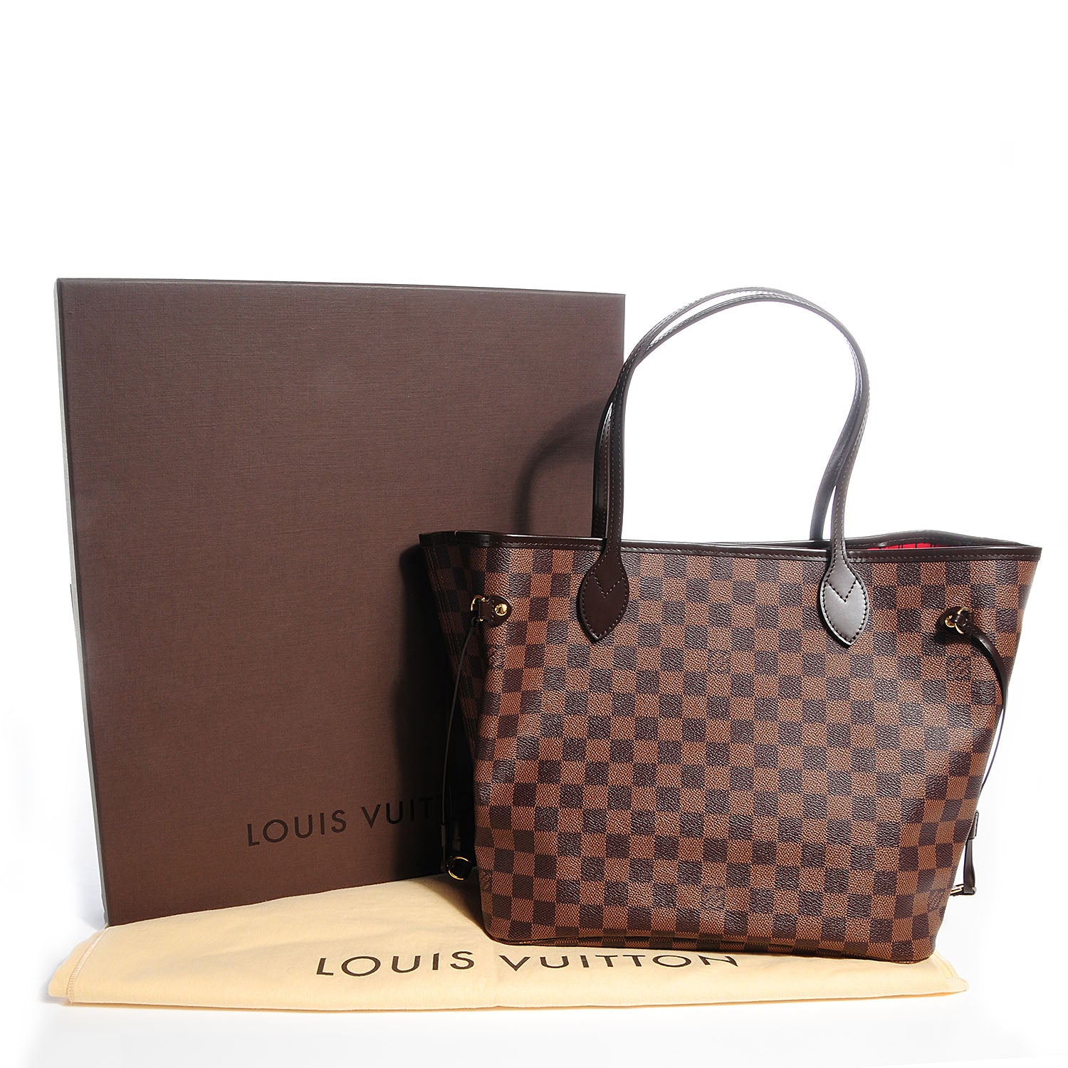 Louis Vuitton Damier Ebene Neo Neverfull MM 5 of 10