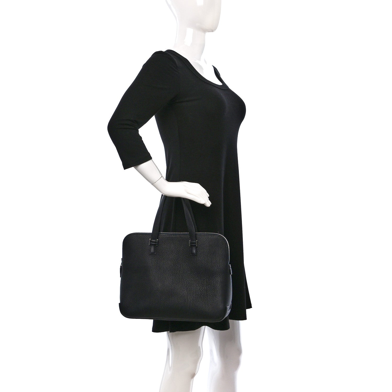 Hermes Togo Escapade Tote Black 2 of 9