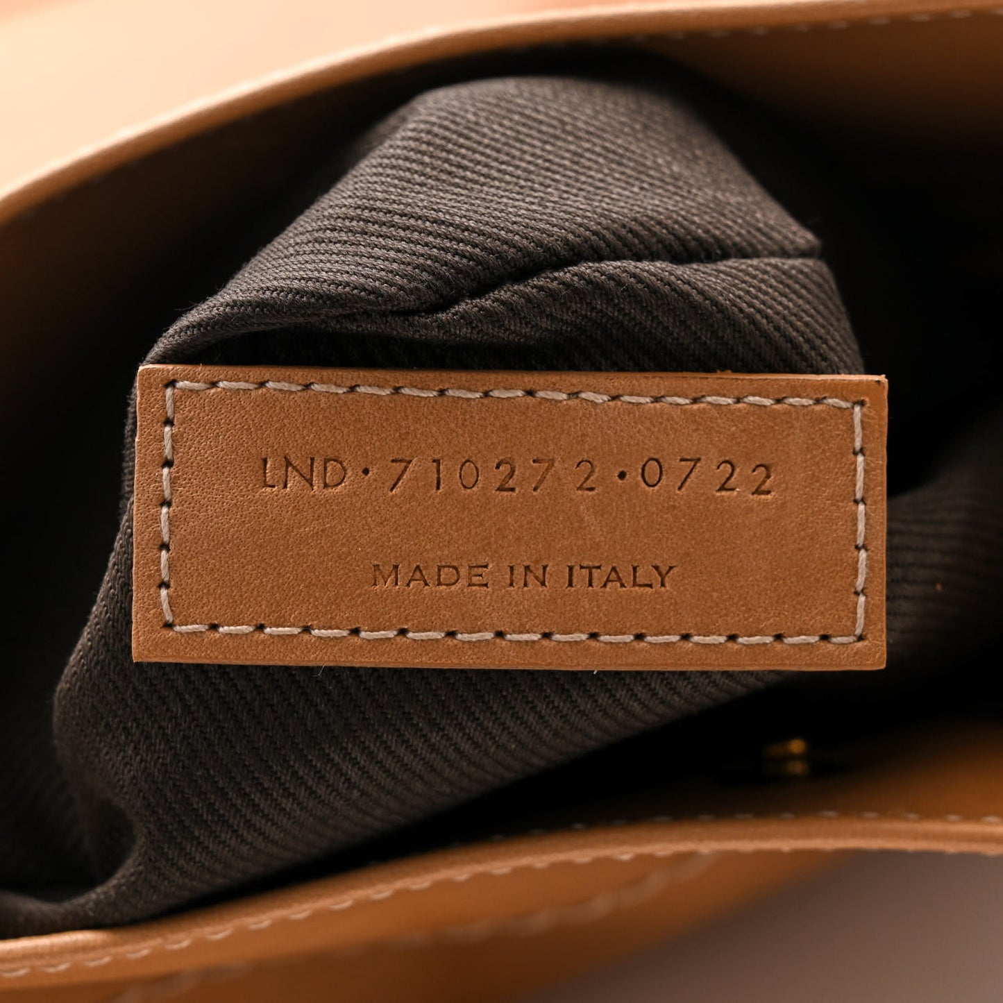 Calfskin Backpack Vintage Brown