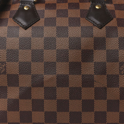 Louis Vuitton Damier Ebene Speedy Bandouliere 25 6 of 9