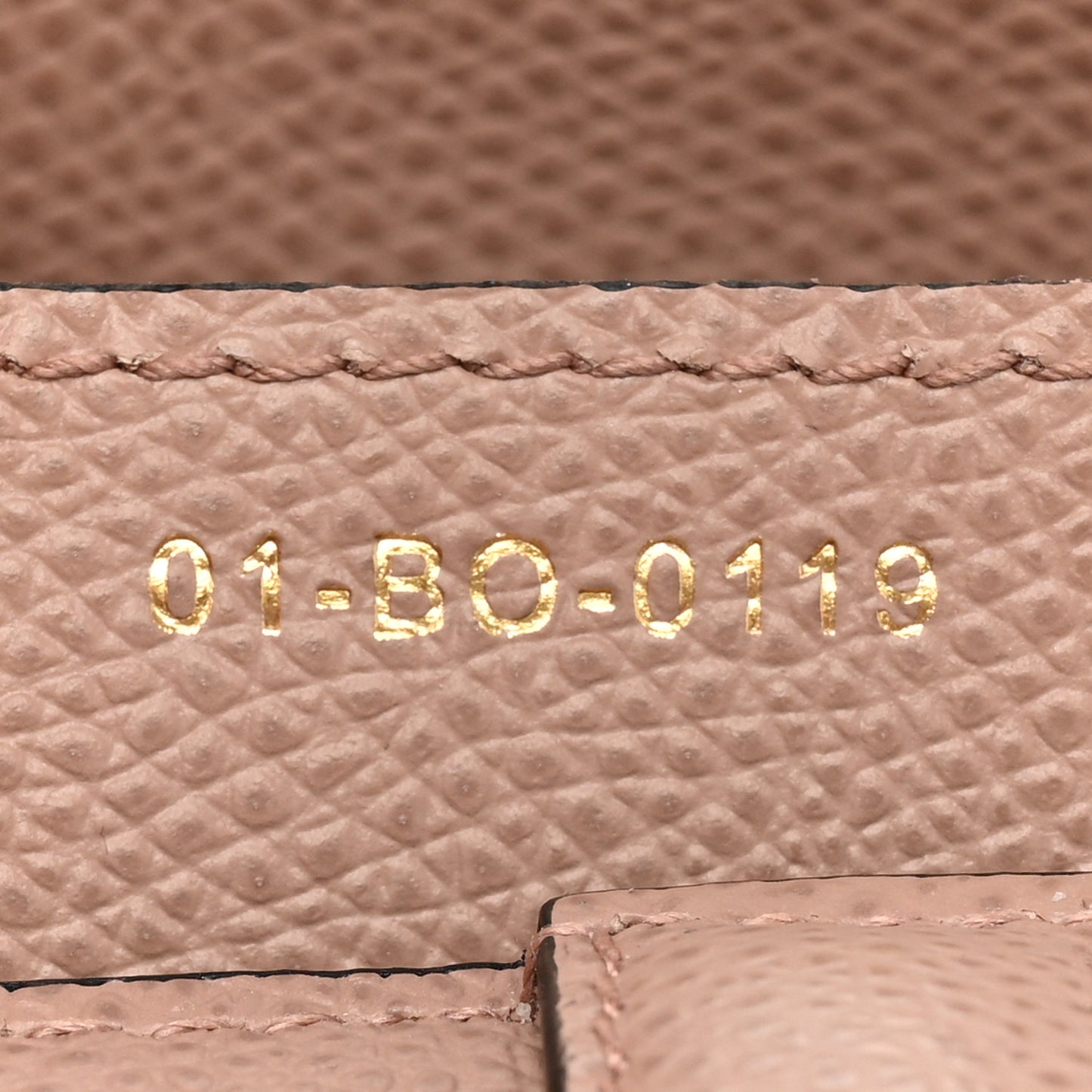 Grained Calfskin Saddle Bag Fard