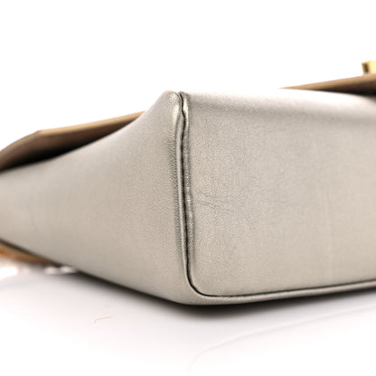 Louis Vuitton Metallic Calfskin Love Note Gold Silver 7 of 8