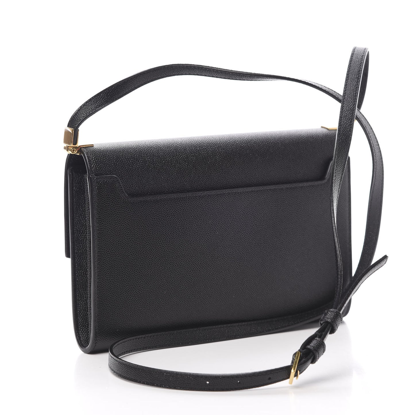 Grain De Poudre Mini Uptown Crossbody Bag Black
