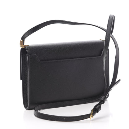 Saint Laurent Grain De Poudre Mini Uptown Crossbody Bag Black 3 of 12