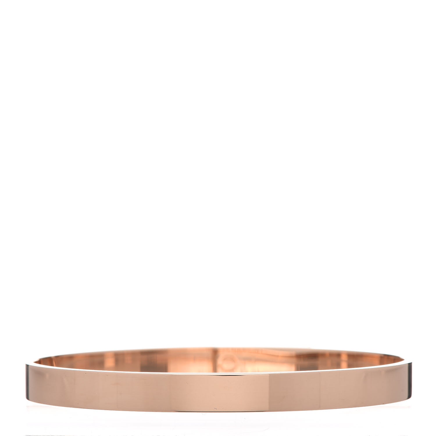 Hermes 18K Rose Gold Black Spinel PM Kelly Bracelet SH 3 of 6