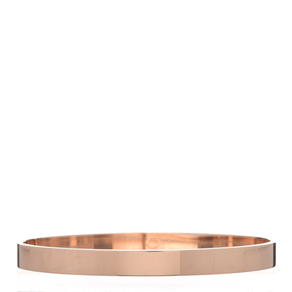 Hermes 18K Rose Gold Black Spinel PM Kelly Bracelet SH 3 of 6