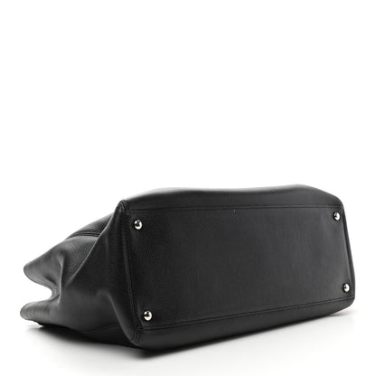 Chanel Calfskin Cerf Executive Shopper Tote Black 4 of 13