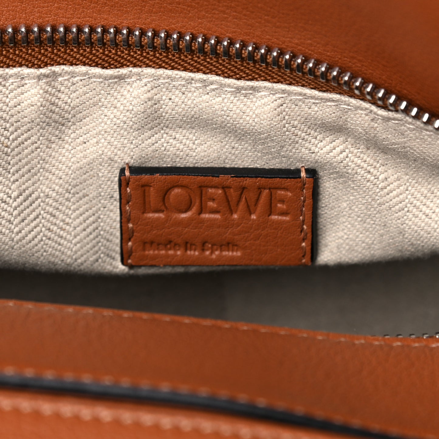 Calfskin Medium Puzzle Bag Tan
