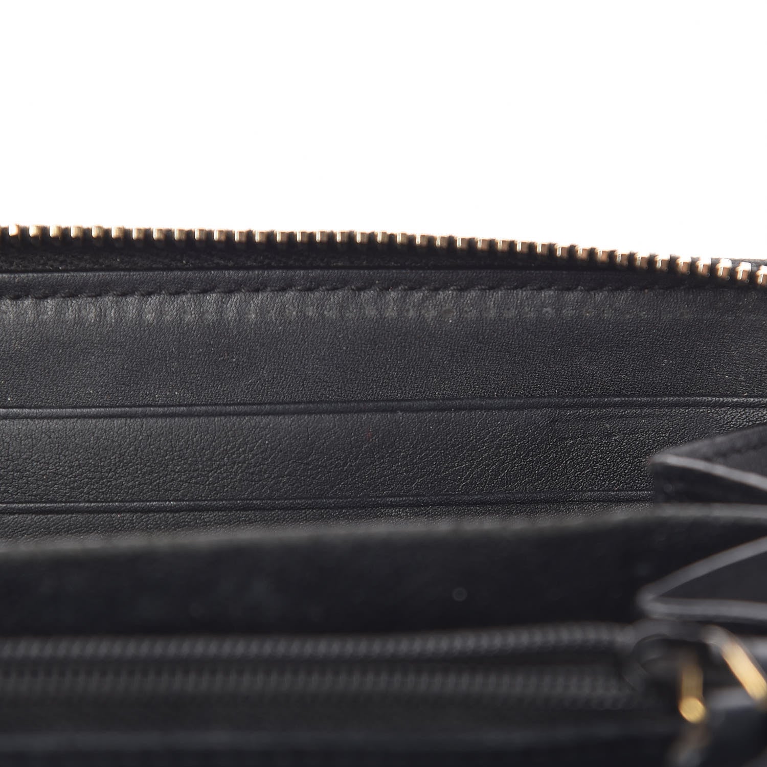 Saint Laurent Calfskin Classic Y Ligne Zip Around Wallet Black 9 of 12