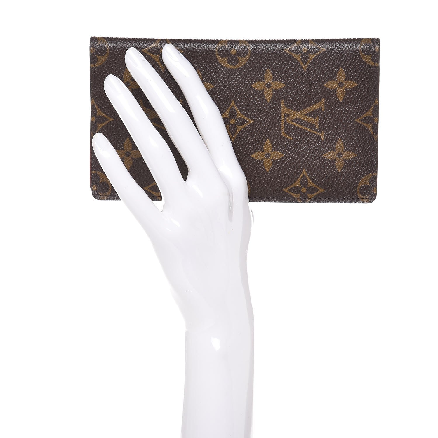 Louis Vuitton Monogram Checkbook Holder Wallet 2 of 8