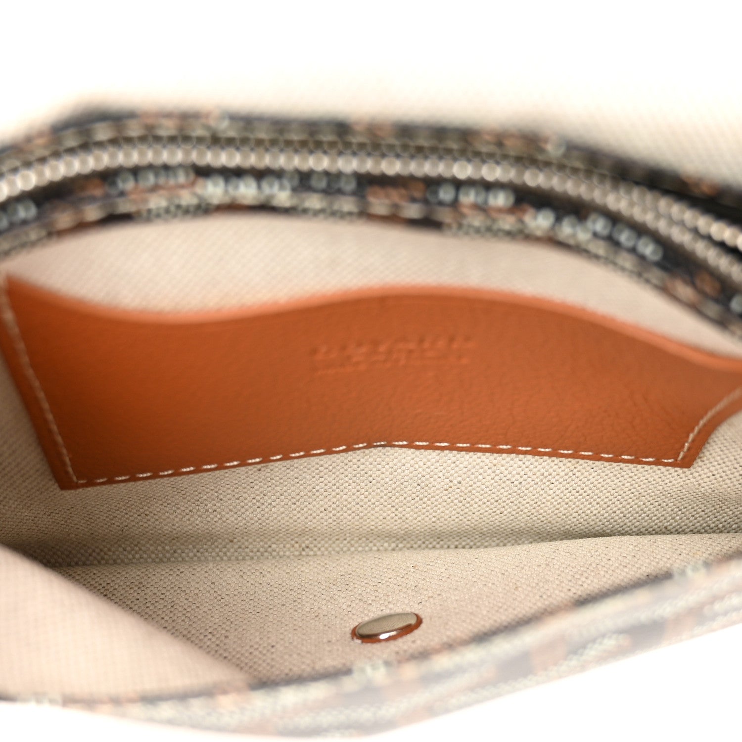 Goyard Goyardine Plumet Wallet Clutch Black Gold 6 of 10