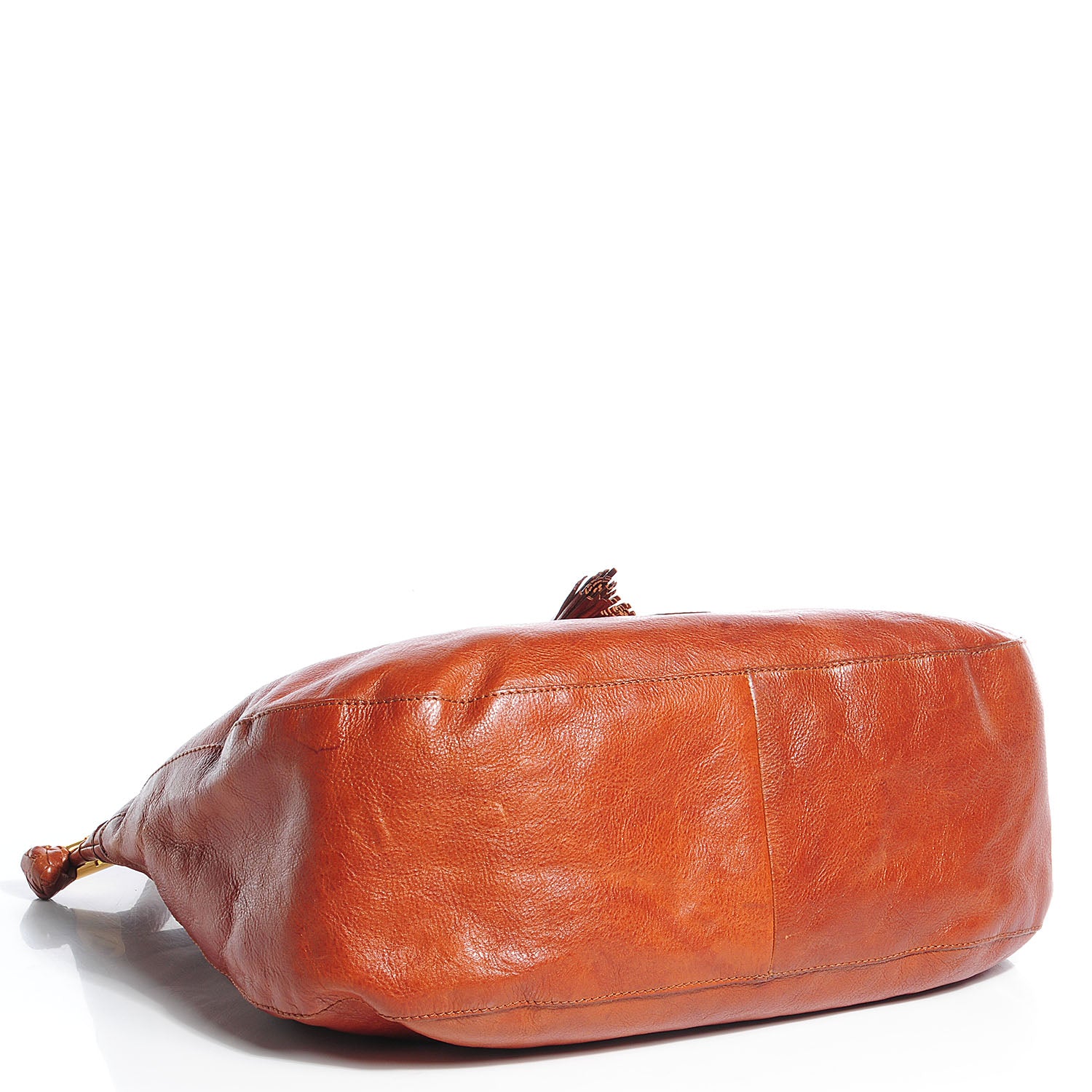 Jimmy Choo Leather Ruby Hobo Bag Cognac 4 of 8