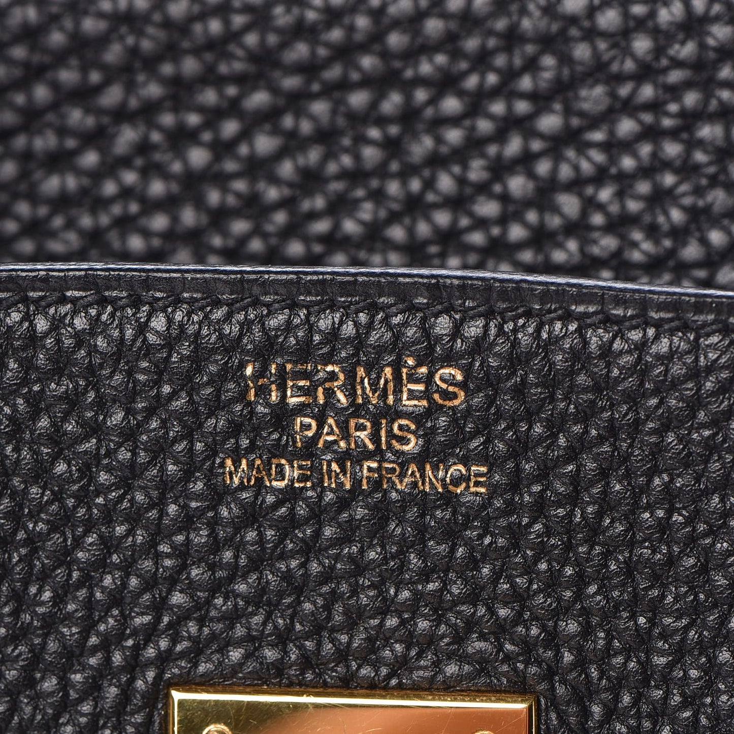 Togo Birkin 35 Black