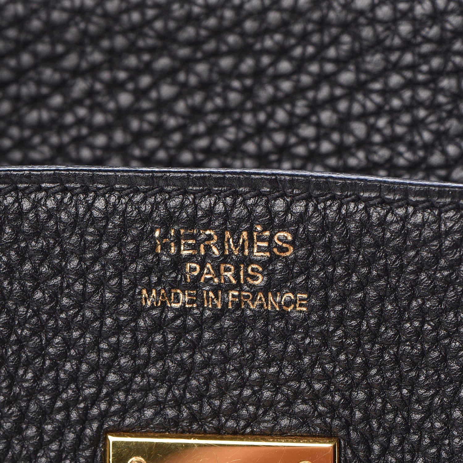 Hermes Togo Birkin 35 Black 20 of 38