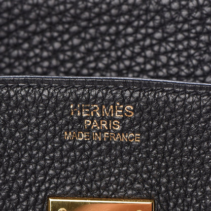 Hermes Togo Birkin 35 Black 20 of 38
