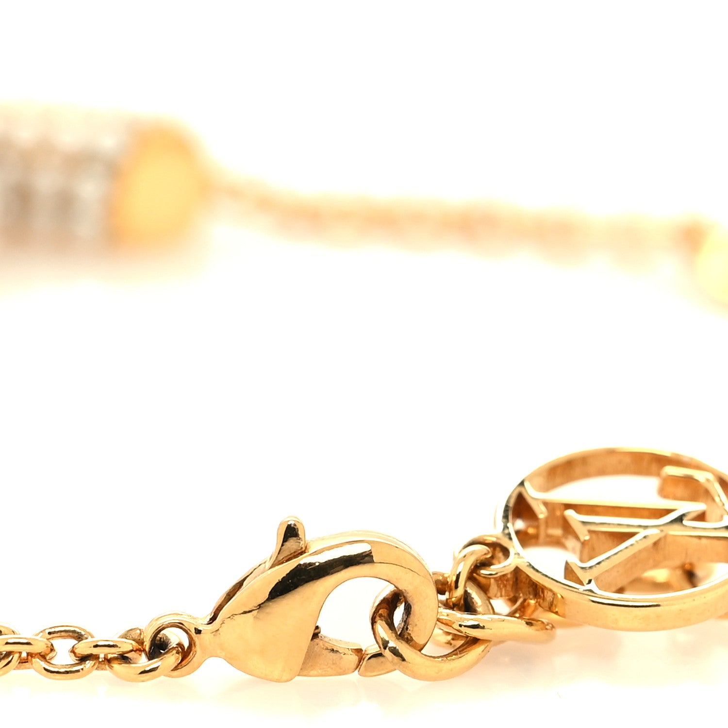 Louis Vuitton Essential V Perle Bracelet Gold 4 of 6