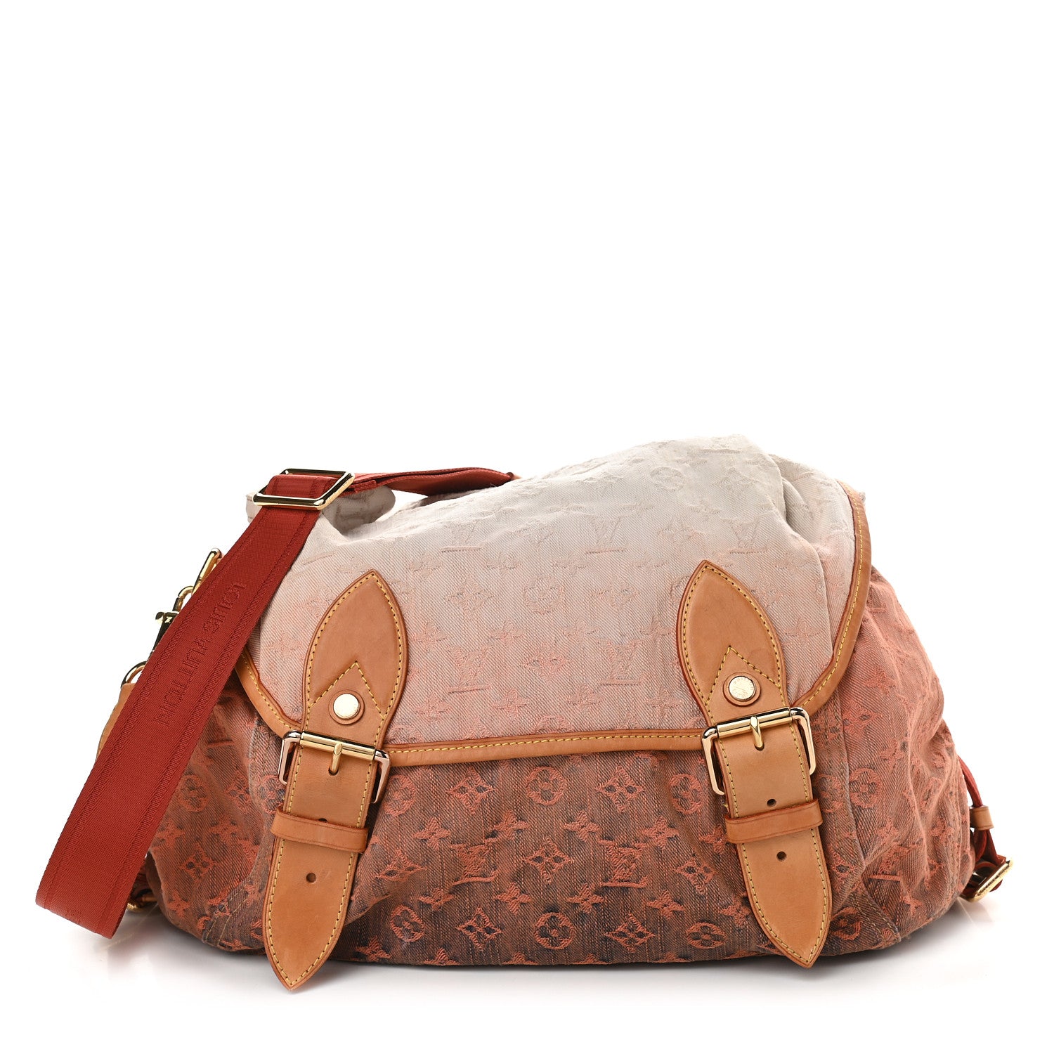 Louis Vuitton Denim Sunrise Orange 1 of 11
