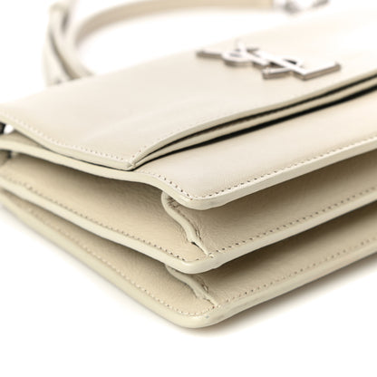 Saint Laurent Calfskin Small Monogram Sunset Crema Soft 9 of 22