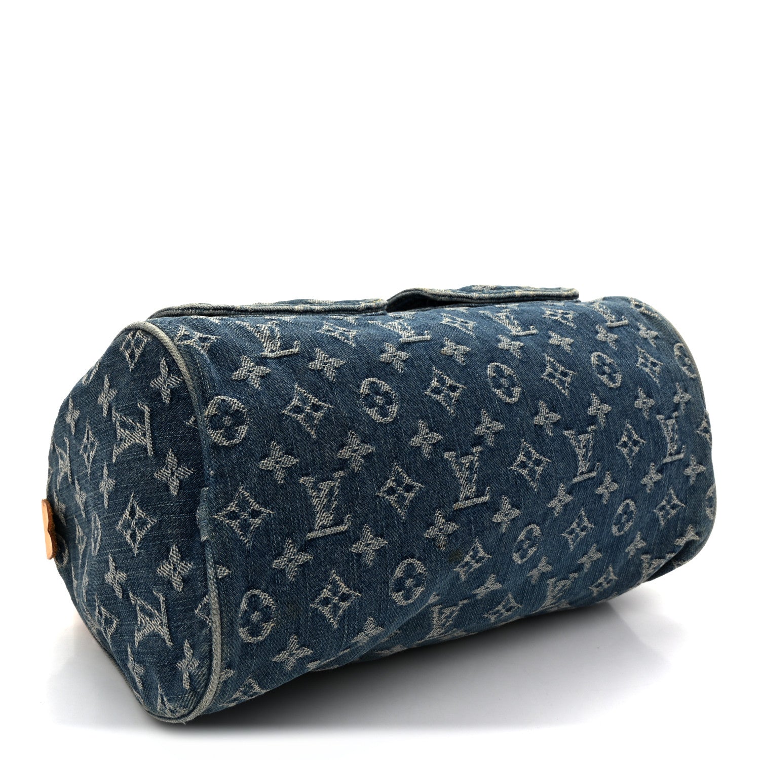 Louis Vuitton Monogram Denim Neo Speedy Blue 4 of 9