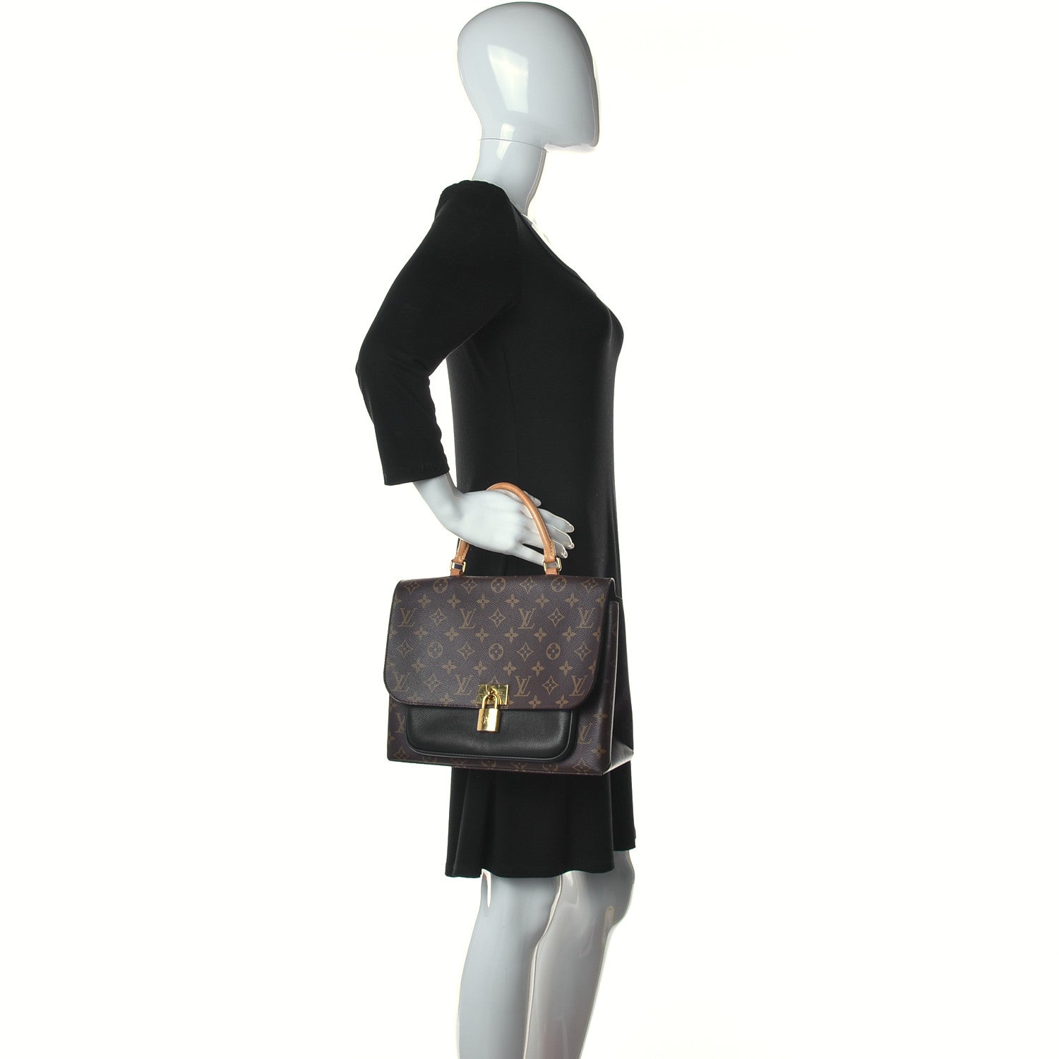 Louis Vuitton Monogram Marignan Black 2 of 10