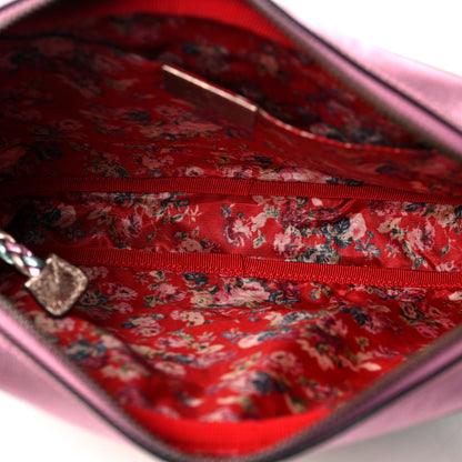 Gucci Laminated Nappa Trapuntata Small Zumi Shoulder Bag Rosa Lago Rame 5 of 11