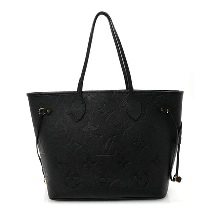 Louis Vuitton Empreinte Monogram Giant Neverfull MM Black 1 of 11