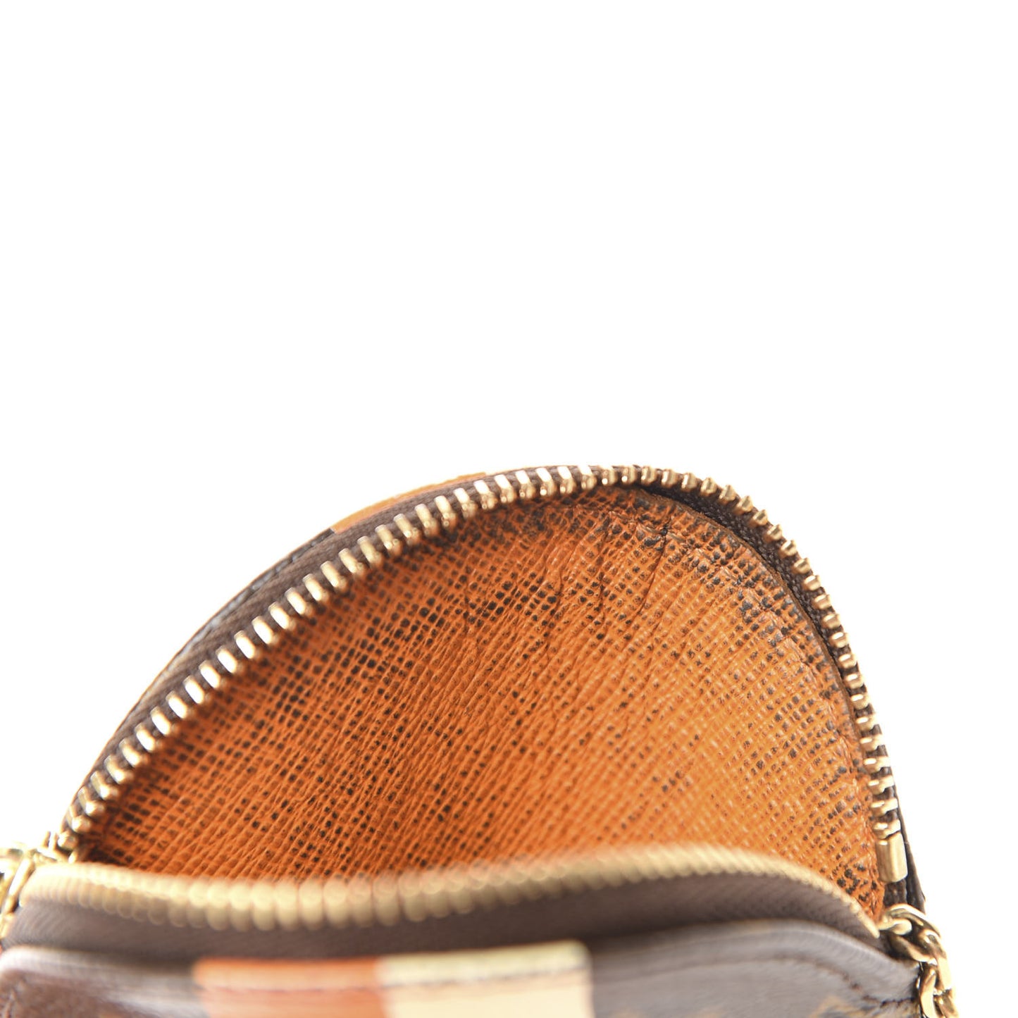 Monogram Groom Round Coin Purse