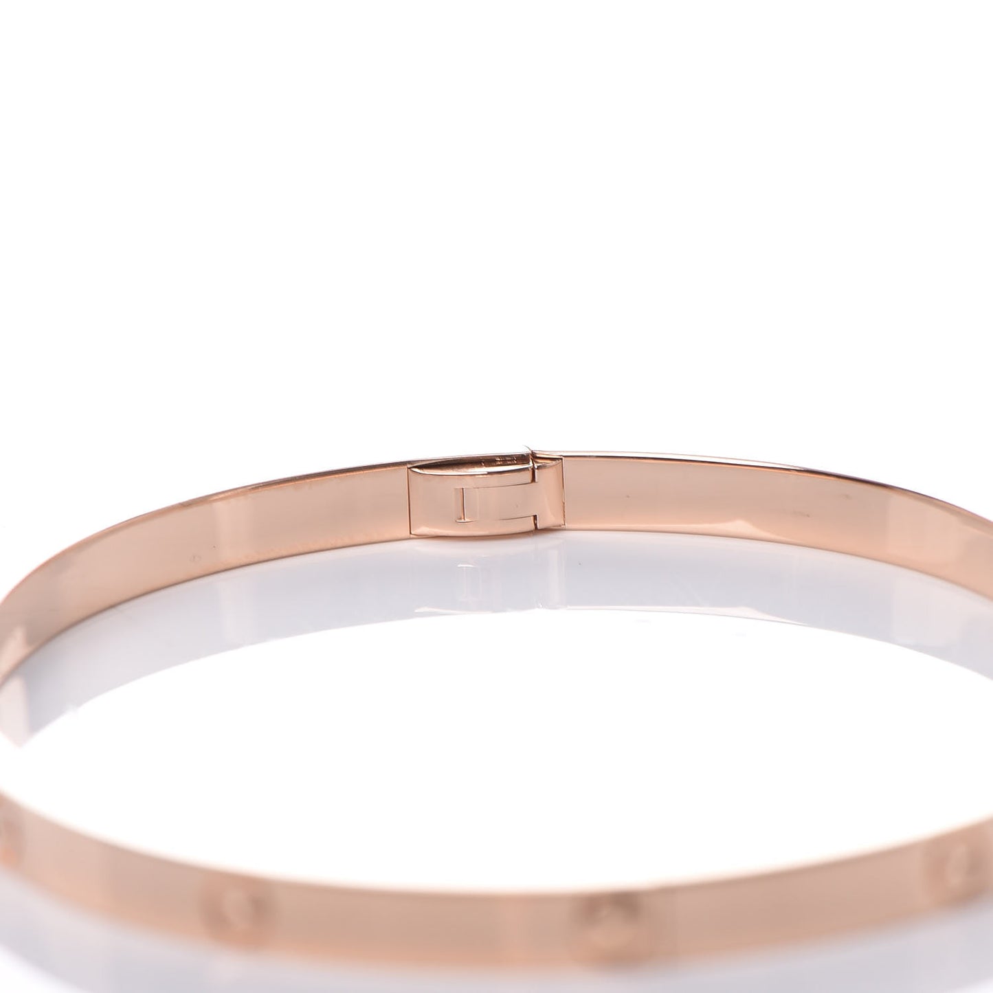 18K Pink Gold Small LOVE Bracelet 17