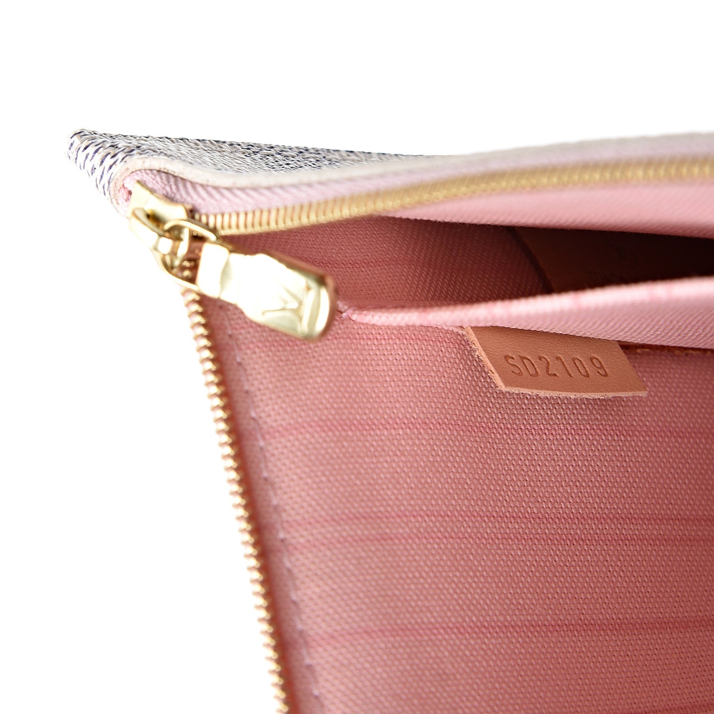 Damier Azur Neverfull MM GM Pochette Rose Ballerine