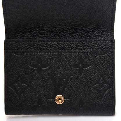 Louis Vuitton Empreinte Business Card Holder Black 10 of 12