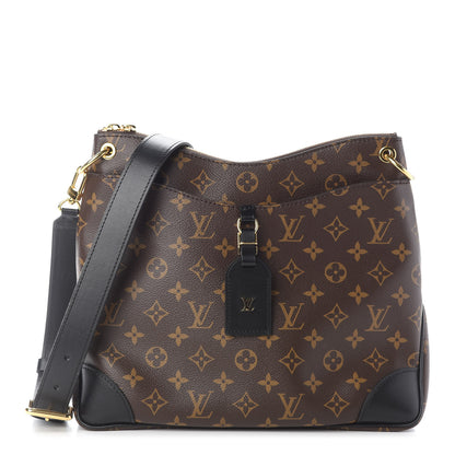 Louis Vuitton Monogram Odeon MM Black 1 of 8