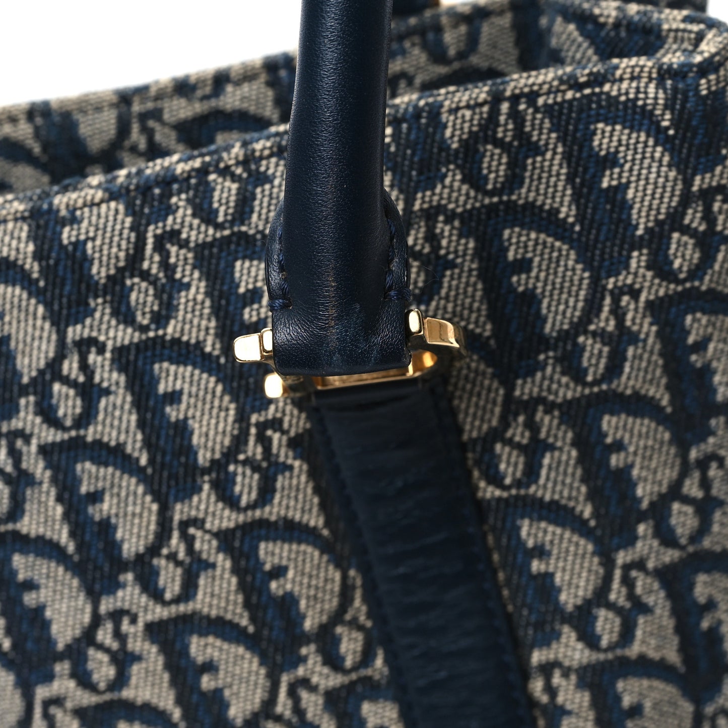 Monogram Tote Blue