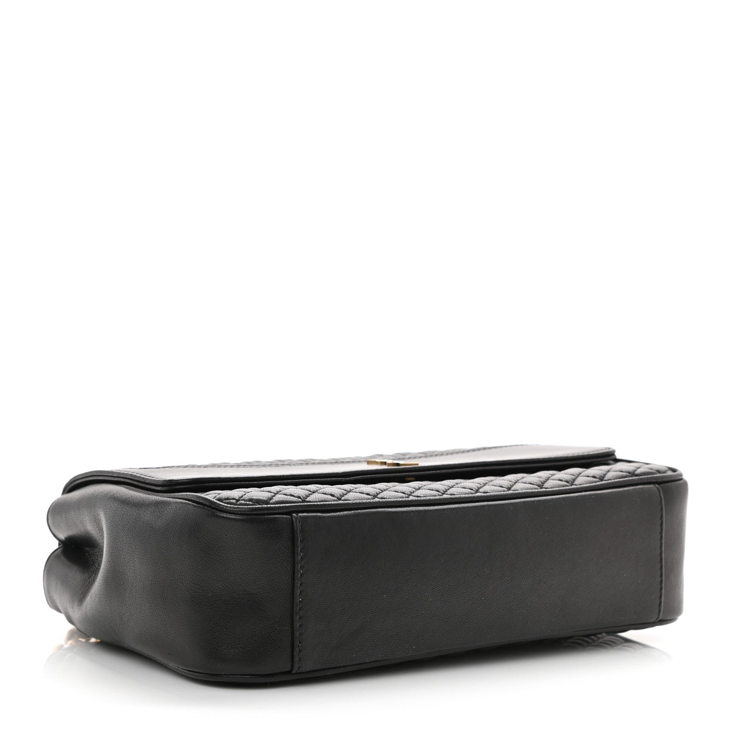 Saint Laurent Lambskin Quilted Victoire Shoulder Bag Black 4 of 9