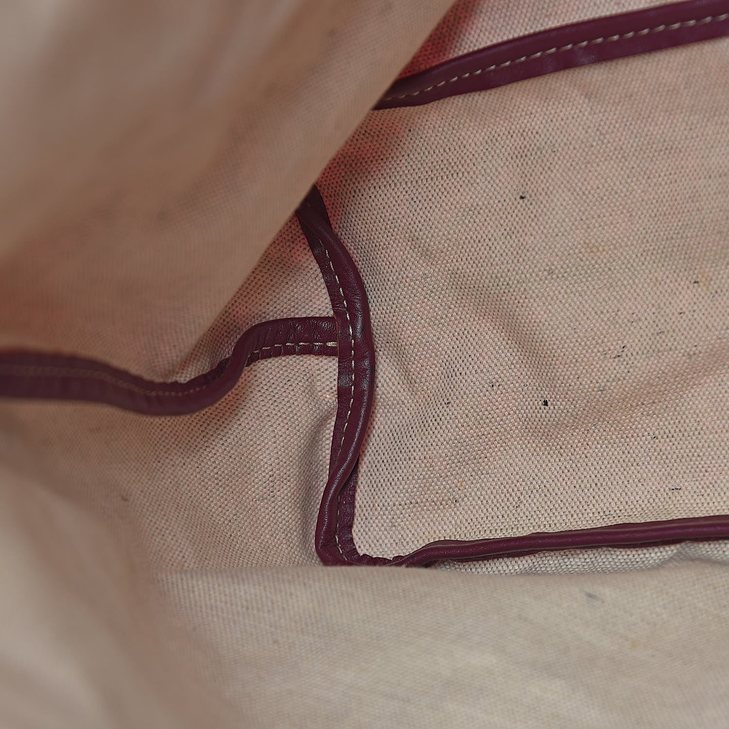 Goyard Goyardine Fidji Zip Hobo Burgundy 6 of 12