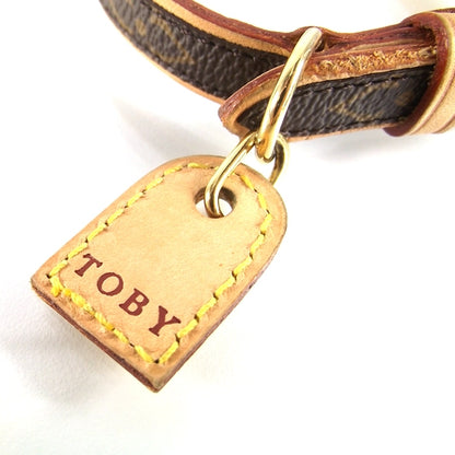 Louis Vuitton Monogram Baxter Dog Collar MM 4 of 5