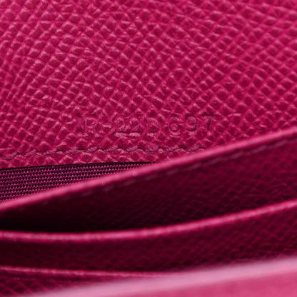 Salvatore Ferragamo Hammered Calfskin Gancini Mini Bag Pink 7 of 11