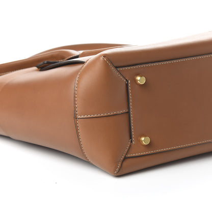 Bottega Veneta French Calfskin Maxi Intrecciato Large Arco Wood 6 of 9