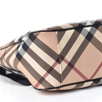 Burberry Nova Check Medium Moore Hobo Black 19 of 21