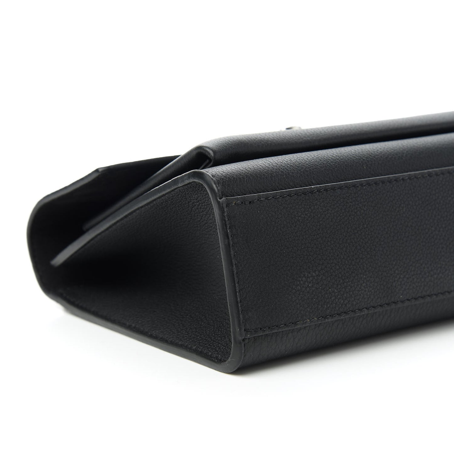 Soft Calfskin My Lockme Chain Bag BB Black