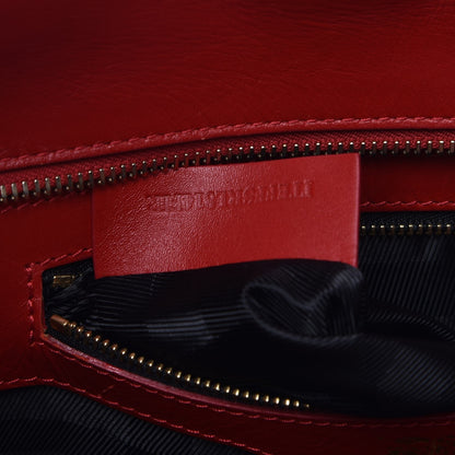 Burberry Calfskin Quilted Large Manor Tote Red 5 of 16