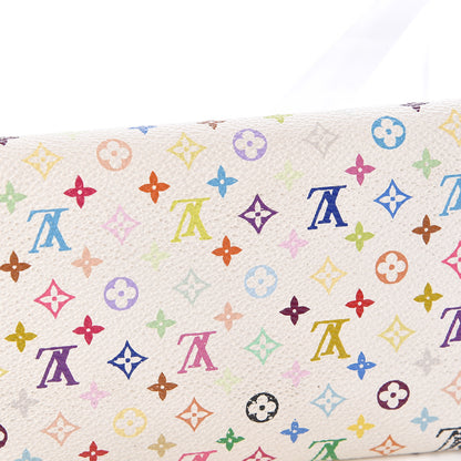 Louis Vuitton Monogram Multicolor Porte Tresor International Wallet White 10 of 10