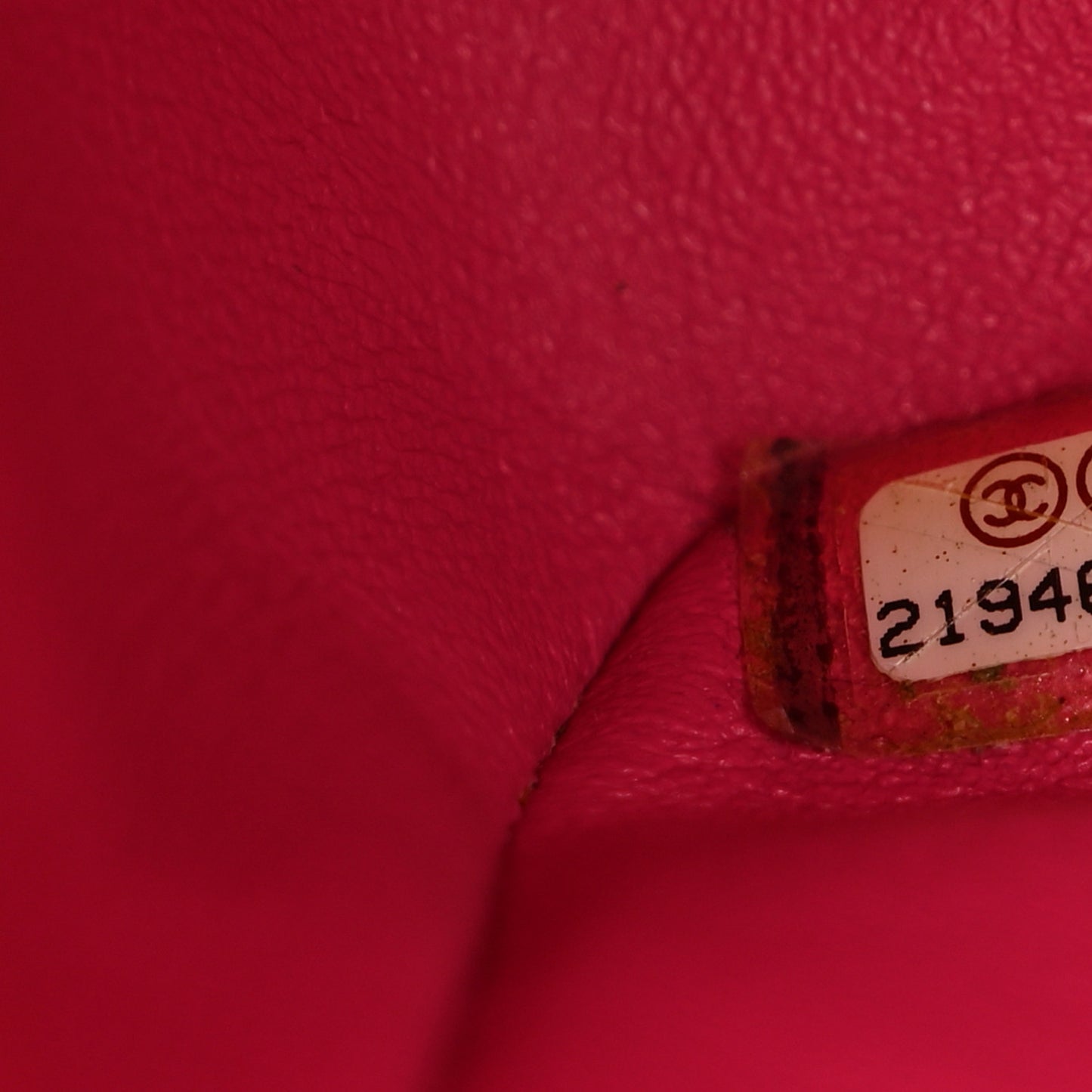 Lambskin Quilted Maxi Double Flap Fuchsia