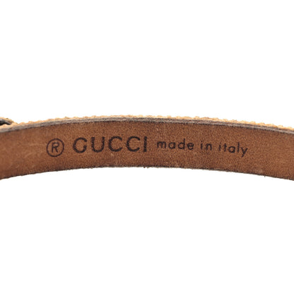 Gucci Calfskin Crystal Embellished Double G Choker Necklace Multicolor 4 of 4