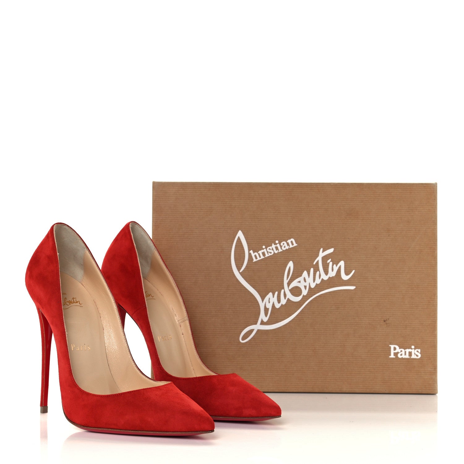 Christian Louboutin Veau Velours So Kate 120 Pumps 37 Loubi 10 of 10