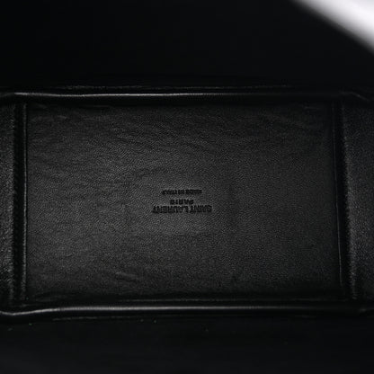 Saint Laurent Calf Hair Small Le 5 A 7 Soft Hobo Black 6 of 11