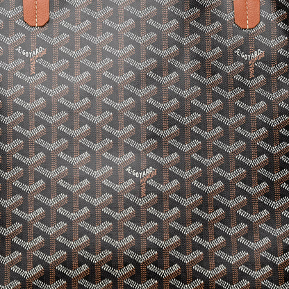 Goyard Goyardine Artois MM Black Gold 8 of 10